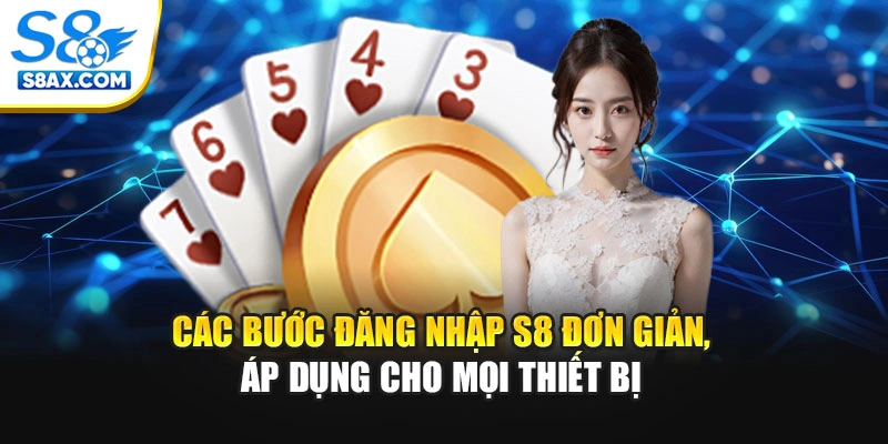 Các bước đăng nhập S8 đơn giản, áp dụng cho mọi thiết bị